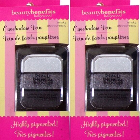 Beauty Benefits Eyeshadow Trio smoky (Set of 2) - Picture 1 of 3